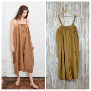 Revisited Matters OS Clay Wide Leg Drop Crotch Ida Jumpsuit One Piece Boho